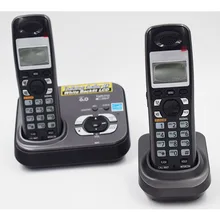 Цифровой беспроводной телефон с ответом systerm Handfree Call ID Беспроводной беспроводные фиксированной стационарный телефон для домашнего офиса английский