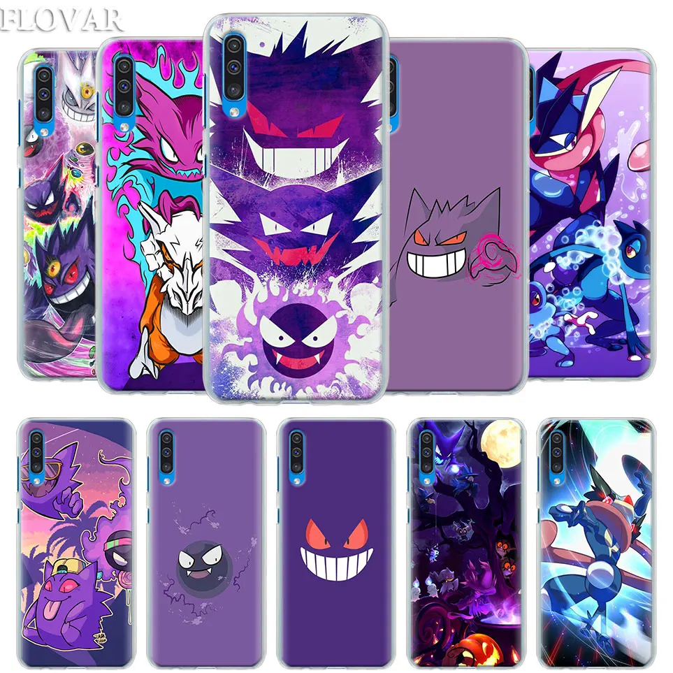 

Cartoon Gengar Sinister Nebula Drawing Case Cover for Samsung Galaxy A30 A40 A50 A70 A6 A8 Plus A7 A9 2018 M30 Phone Case Coque