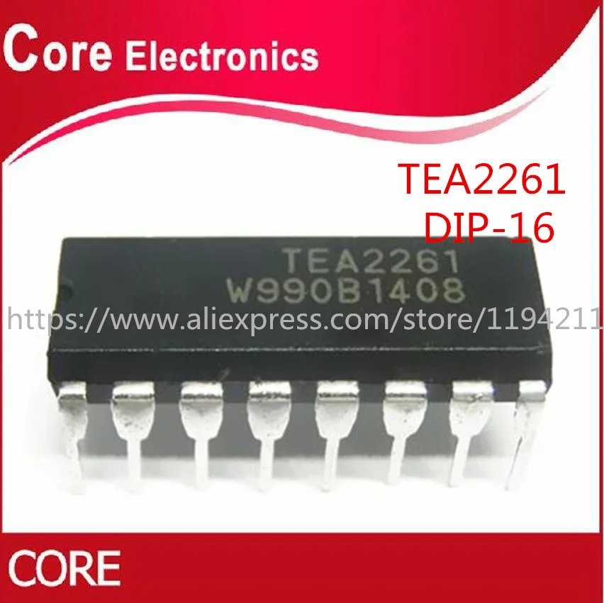 20 шт./лот TEA2261 CTRLR OVP UVLO 16DIP IC new|Интегральные схемы| |