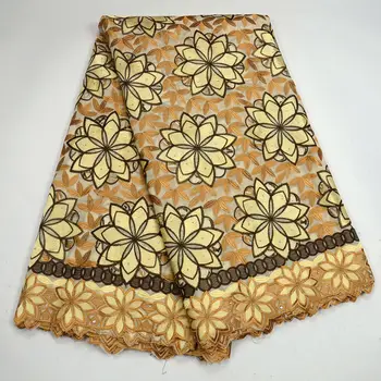 

Swiss Voile Lace In Switzerland High Quality 2019 Soft African Dry With Stones For Party African Cotton Voile Lace Fabric RG061