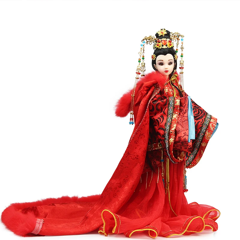Шарм кукла Fortune Days East Древняя китайская династия Хань невеста 1/6 как BJD с макияжем