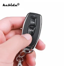 Kebidu – interrupteur de commande à distance sans fil 433 Mhz, pour Module récepteur relais AC 85V 110V 220V 1ch RF 433 Mhz