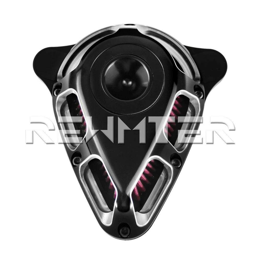 Triangle-Air-Inflow-Cleaner-For-Harley-Touring-Fatbob-Air-Intake-Filter-Softail-Breakout-Air-Intakes-Kit (1)