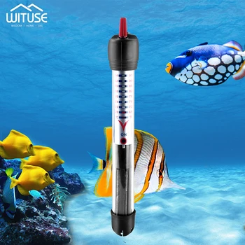 

100W 200W 300W 400W 500W Aquarium Heater Rod Aquarium Thermometer Sticker Temperature Controller for Aquarium Fish Tank 220-240V