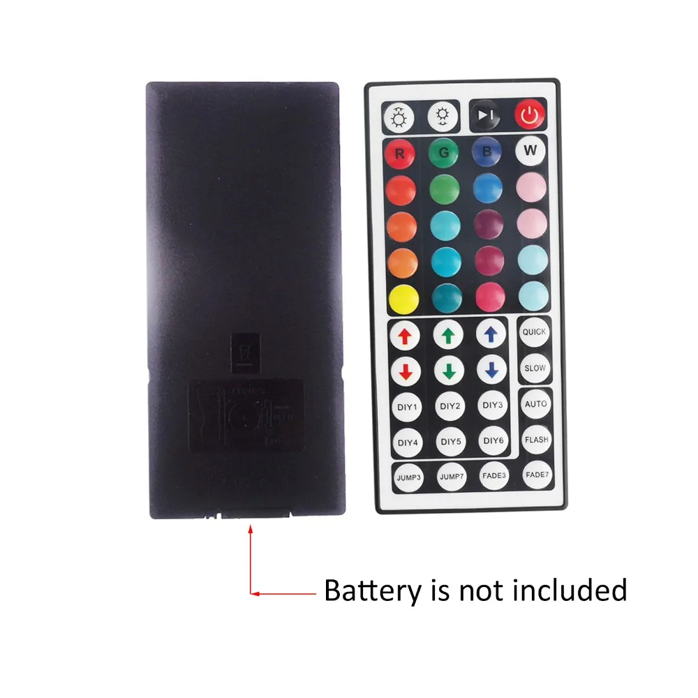 USB RGB пульт дистанционного управления на 44 клавиши 5 В РЧ для 5050 3528 SMD светодиодной