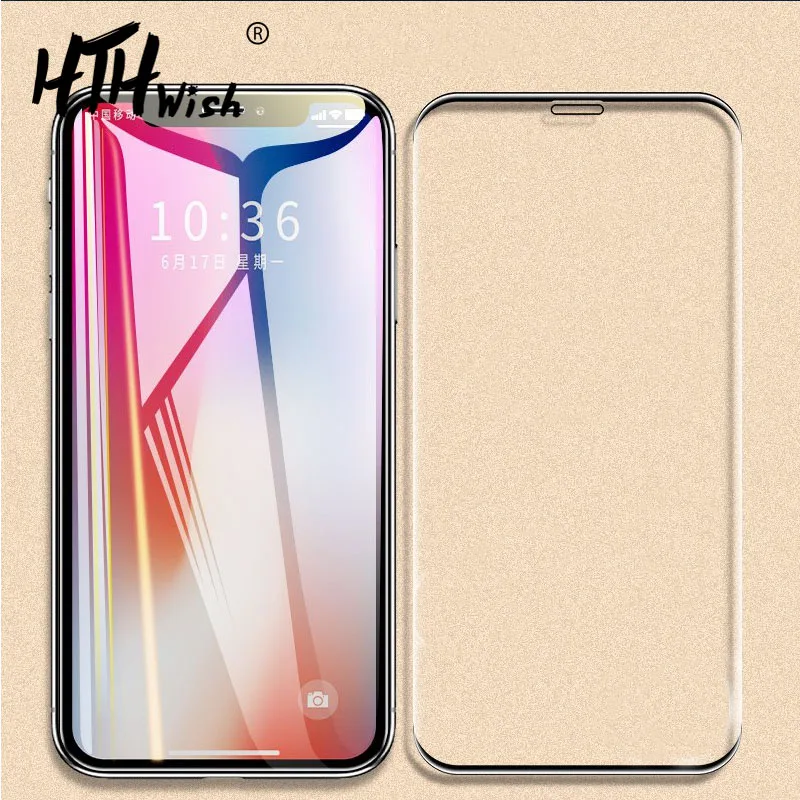 

Full Curved Tempered Glass For iPhone 7 X XR XS MAX 8 6S 6 Screen Protector For iPhone 7 8 6 6s Plus Protective Film Invisible