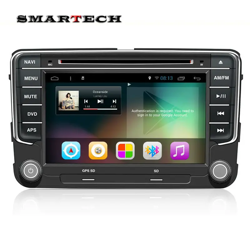 2 din Android 4 4 car radio gps OEM radio rns510 VW passat b6 golf 5