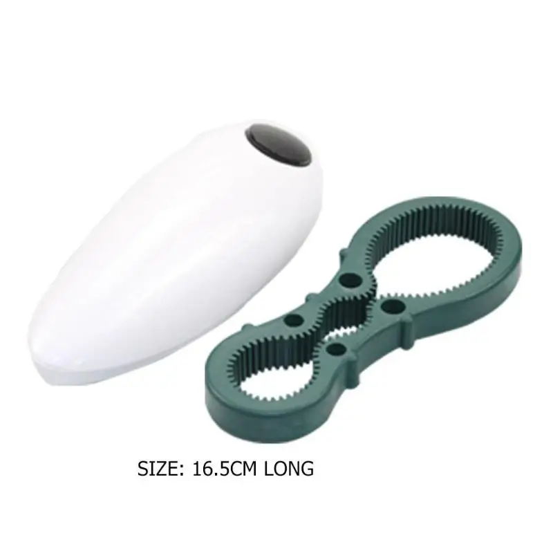 Mini Convenient one-click Automatic Electric Canned Bottle Opener Hands-free Jars of head can opener Kitchen Manual Knife Hot