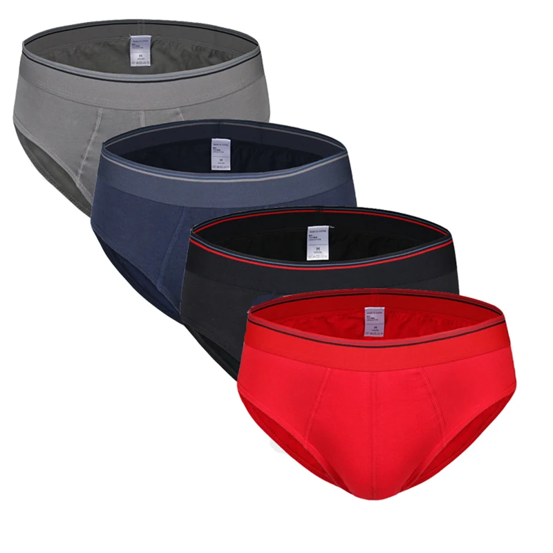 

4pcs/lot Hot Sale Cotton Man Briefs Male slip Underwear Cueca Gay Underwear Briefs Man Underpants Sexy Men Underwear Calzoncillo