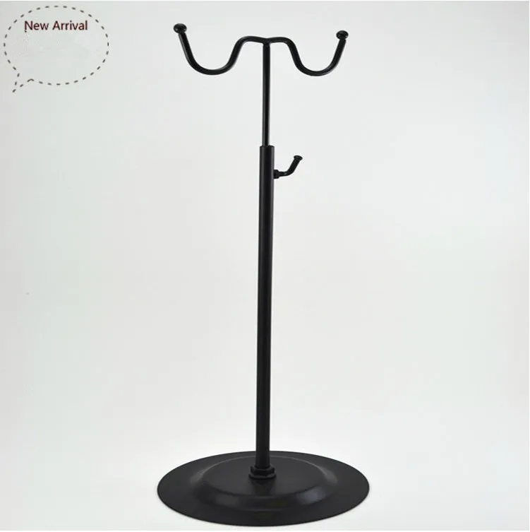 

Handbag display stand women bags display rack adjustable metal hooking holder wig purse hat silk scarf Clothing store prop shelf