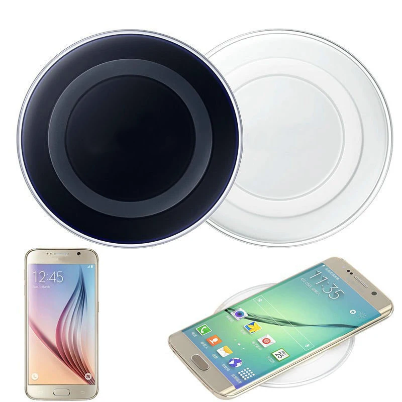 S6 Ци Беспроводное зарядное устройство для samsung S7 край S8 плюс Примечание 8 Iphone plus X