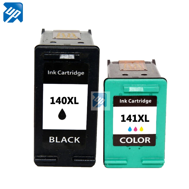 До бренд 2pk струйный чернильный принтер картридж Замена для hp 140 XL 141XL Officejet J5783 для hp DeskJet D4263 Photosmart C4283
