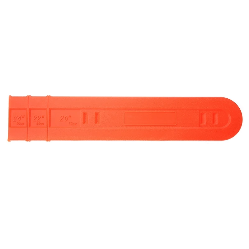 20'' 22'' 24'' Orange Color Chainsaw Bar Cover Scabbard Universal Guide Plate Garden Grass Cutter Tool Parts