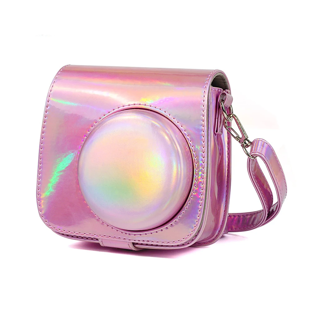 Для Fuji Fujifilm Instax Mini 9 Mini 8 8+ защитный чехол для мгновенной камеры сумка Лазерная Аврора Аксессуары для фотографии