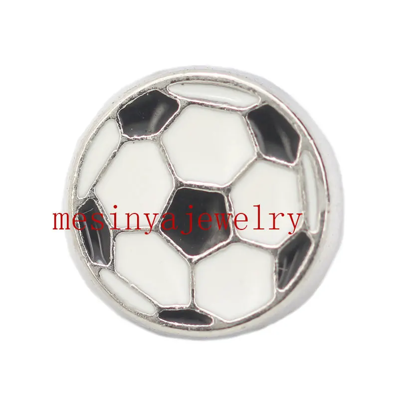 

10pcs football floating charms for glass locket Min amount $15 per order mixed items,FC-002