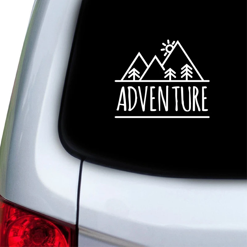 Adventure Vinyl Art Sticker Car Decor
