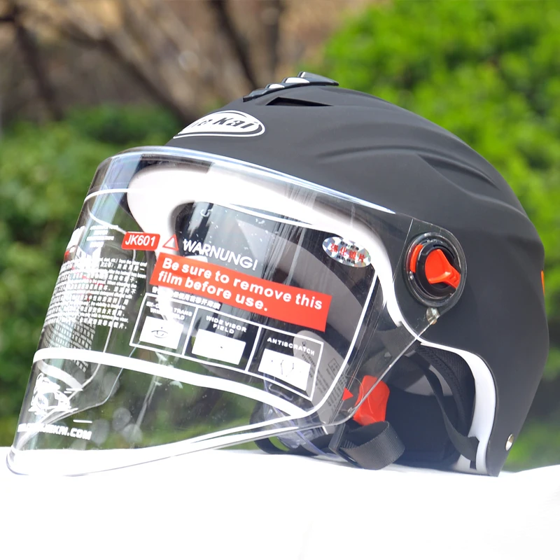 

New JieKai summer motorcycle helmets electric bicycle scooter helmet sunscreen anti UV Motos helmet casco Capacete