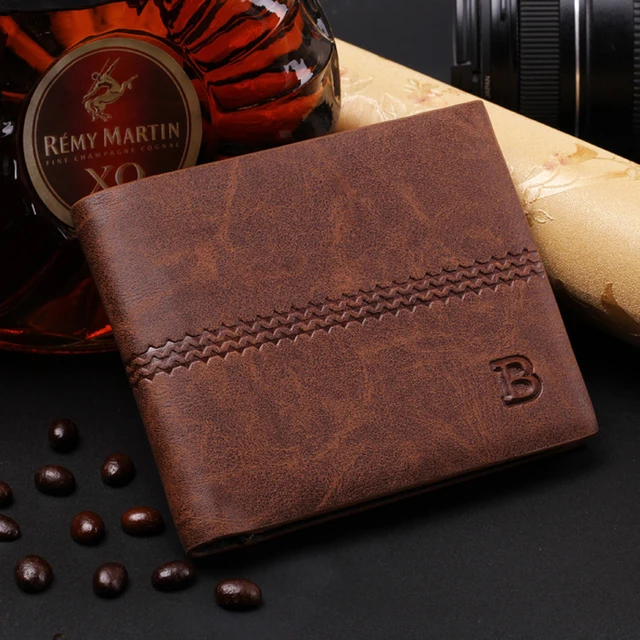 men wallets famous brand mens wallet male money purses New classic soild pattern designer Soft ...