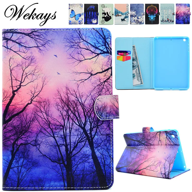 Wekays For Apple IPad Mini 3 2 1 Cartoon Flower Leather Fundas Case sFor Coque IPad Mini 1 2 3 Tablet Cover Case For IPad Mini 2 Wekays For Apple IPad Mini 3 2 1 Cartoon Flower Leather Fundas Case sFor Coque IPad Mini 1 2 3 Tablet Cover Case For IPad Mini 2