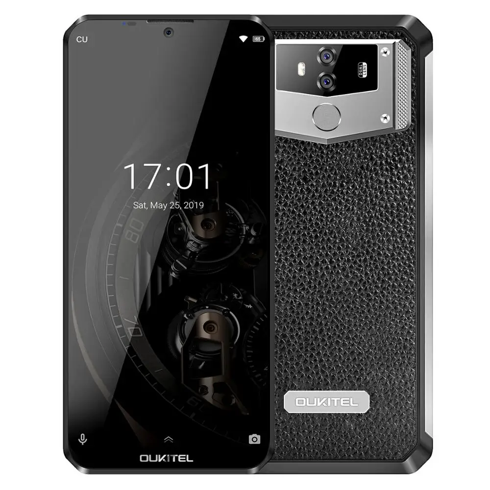 OUKITEL K12, 6 ГБ ОЗУ, 64 Гб ПЗУ, 10000 мА/ч, смартфон, 6,3 дюйма, дисплей в виде капли воды, ID, 5 В/6А, быстрая зарядка, OTG, NFC, мобильный телефон