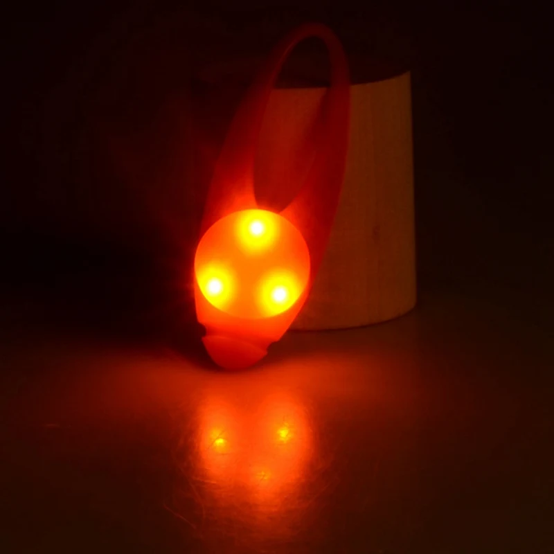 Хэллоуин Рождество ПЭТ светодиодный подвесной светильник безопасности мигающий светящийся свет мигающий кулон для питомца собаки щенка