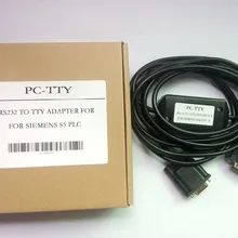 6ES5734-1BD20 PC-TTY ПК к адаптер TTY Кабель для программирования для SIMATIC S5 PLC 6ES5 734-1BD20, быстрая