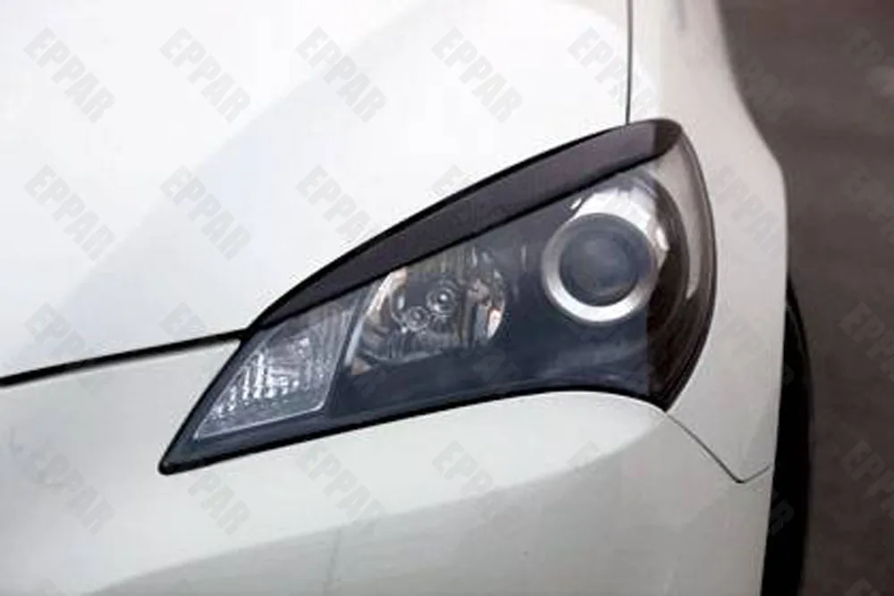 Неокрашенные Стекловолоконные Налобные веки для 2009-2011 Hyundai Genesis Coupe | Автомобили и