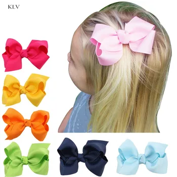 

20 Pcs Girls Baby Kid Hair Bows Princess Ribbon Clip Hairpin Alligator Grosgrain #H055#