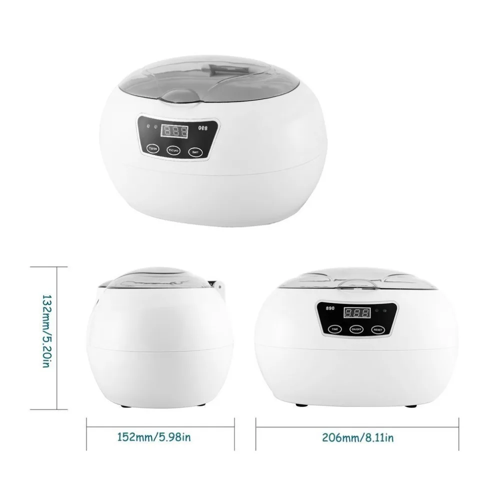 Digital-Ultrasonic-Cleaner-Cleaning-Machine-Basket-Jewelry-Watches-Dental-0-6L-35W-42kHz-Ultrasound-Cleaner-Mini