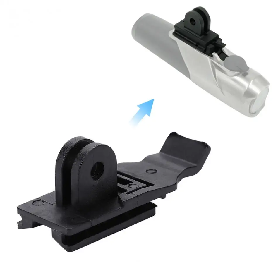 Best Bike Light Holder Flashlight Lamp Mount Bracket Connect to Gaciron LUMINA Computer Mount with Camera Adapter Bicycle Accessories 6