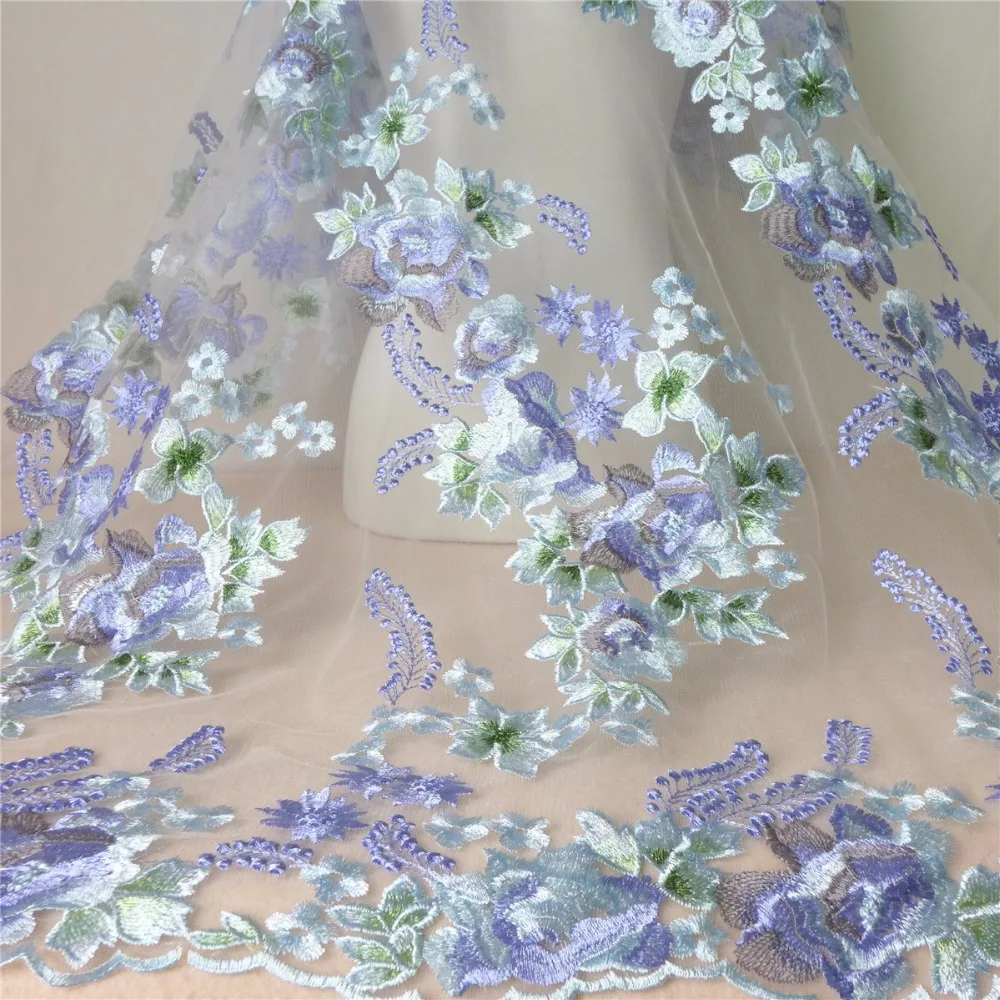 Модные Африканские кружева ткани вышитые Чистая кружевная ткань Тюлевая сетчатая кружевная ткань свадебное платье Высокое качество