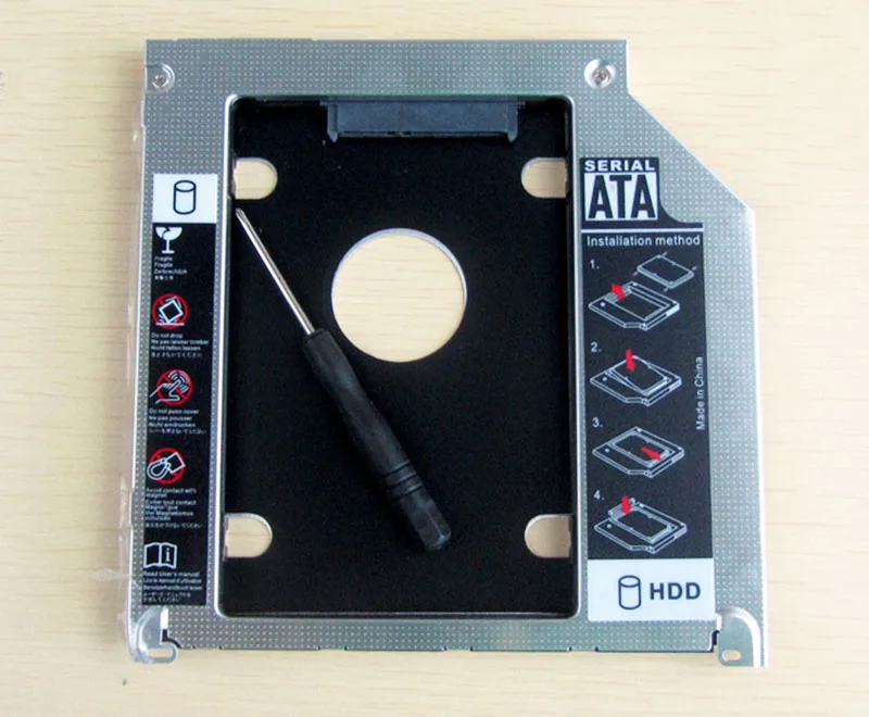 Новинка для Apple MacBook Pro A1278 A1286 A1297 9 5 мм SATA HDD SSD адаптер Caddy 2 й оптический DVD Bay +
