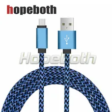 10 шт./лот, кабель Micro USB с нейлоновой оплеткой, металлический штекер, кабель для синхронизации данных и зарядки 1 м, 2 м, 3 м, кабель для зарядки Microusb для samsung, Xiaomi