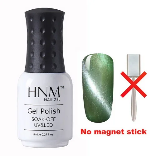 HNM 8 мл Лак для ногтей "Кошачьи Глаза" Nagellak Soak Off UV Nail Art Полуперманентная краска для тиснения гель лак Гибридный лак Lucky лак чернила - Цвет: 6558