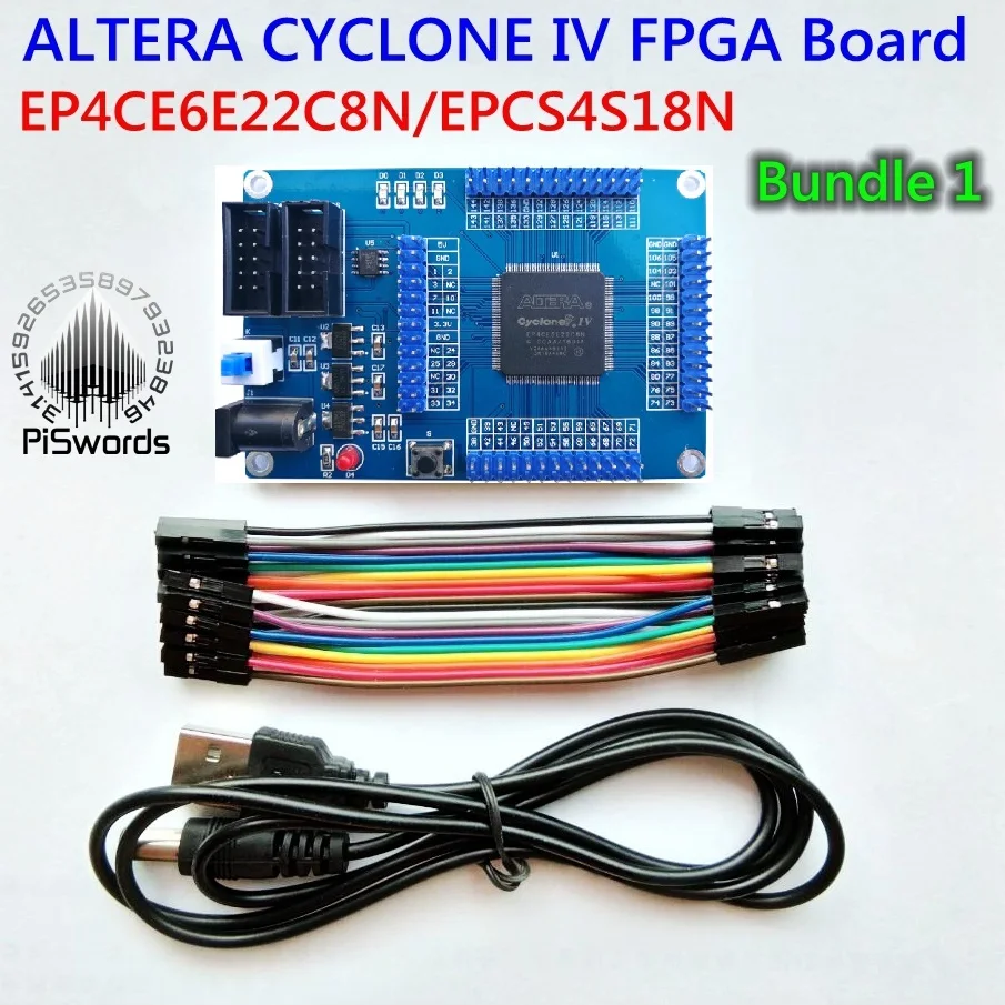 

FPGA ALTERA development core board kit CYCLONE IV EP4CE EP4CE6E22C8N board Blaster usb jtag Sample code SCH
