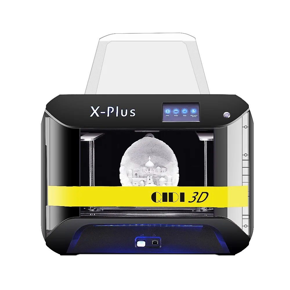 QIDI TECH Large Size Intelligent Industrial Grade 3D Printer New Model:X-Plus,WiFi Function,High Precision Printing with ABS,PLA