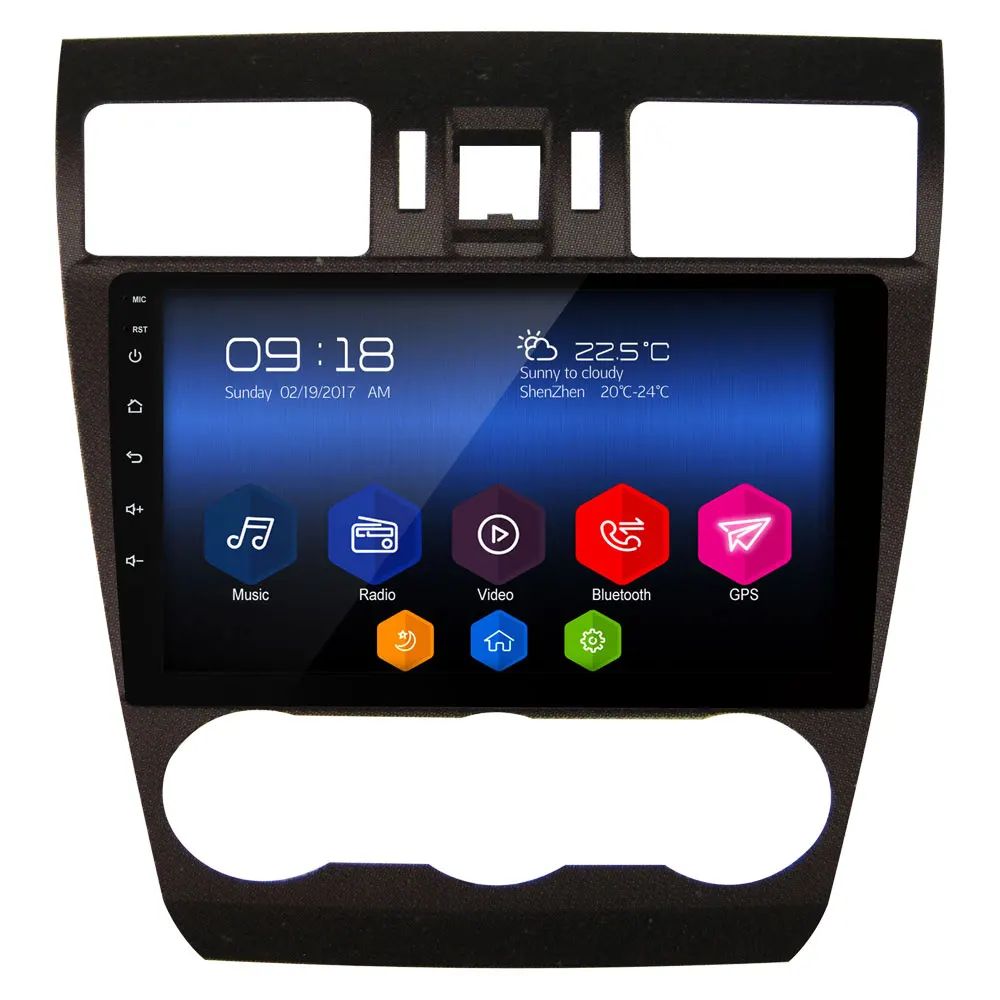 

9" IPS WIFI Octa Core Android 8.1 2GB RAM 32GB ROM Car DVD Multimedia Player Radio For Subaru Forester XV WRX 2013-2018