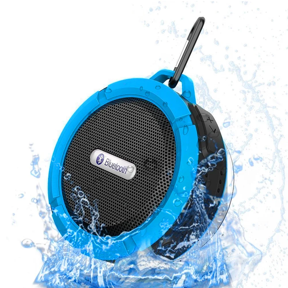 

Q1 Portable Bluetooth Speaker Loudspeaker Waterproof Wireless Sound Box Soundbox With Mic For Smartphone iphone xiaomi Huawei PC