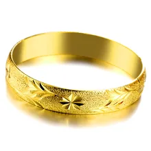 Классический Модный большой размер браслет с золотым наполнителем, резные цветочные очаровательные женские браслеты, браслеты диаметром 64 мм, Openable