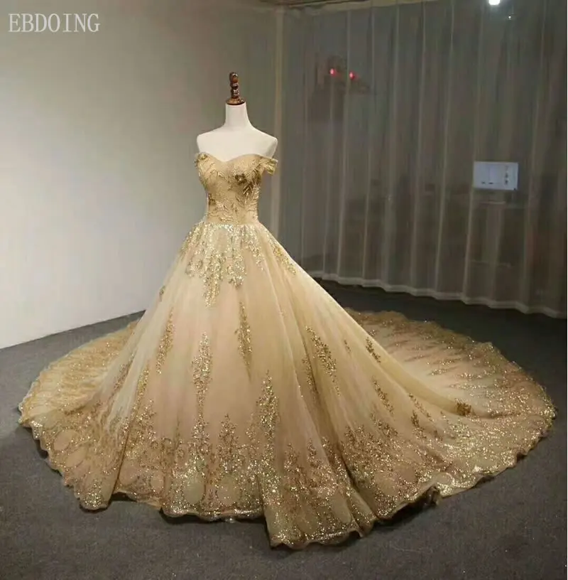 Vestidos De Novia, ТРАПЕЦИЕВИДНОЕ свадебное платье размера плюс, вырез лодочкой, короткий рукав, Королевский Шлейф, на шнуровке, платье невесты, свадебное платье с кружевом