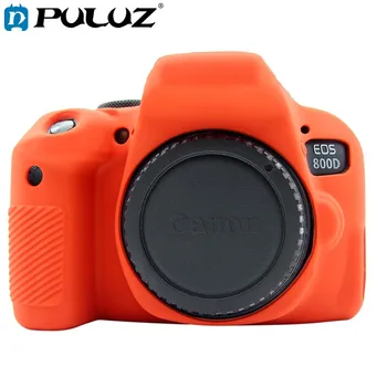 

PULUZ Soft Silicone Rubber Camera Protective Body Cover Skin Case for Canon EOS 800D DSLR Camera Bag Housing protector Cover