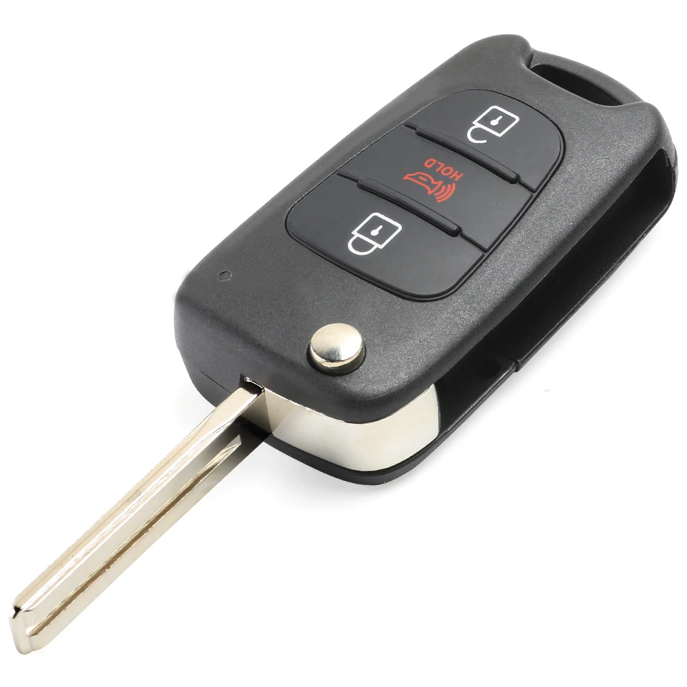 KEYECU 10 шт. для Kia Rio 2012 2013 2014 корпус автомобильного ключа с дистанционным