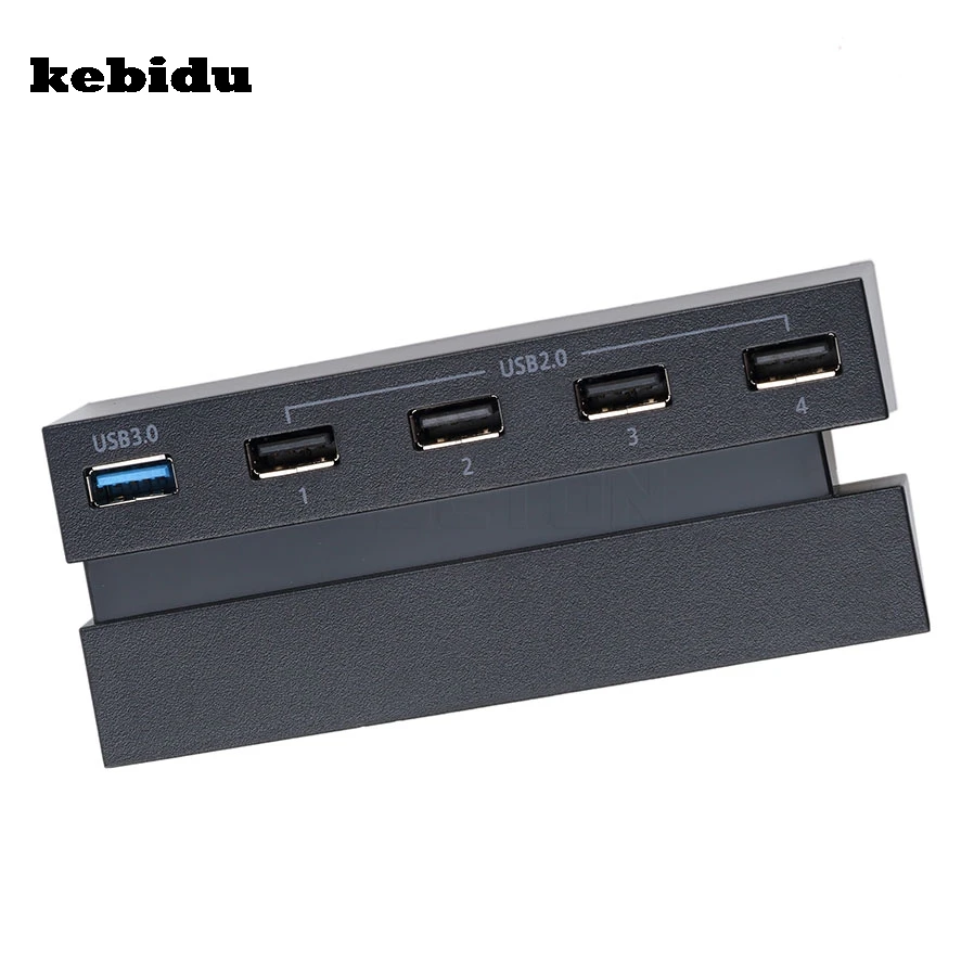 

kebidu High Speed Hub Adapter 5 Ports USB 3.0 2.0 Hub 1 USB 3.0 + 4 USB 2.0 for Sony for PS4 for Playstation 4 Accessories HUB