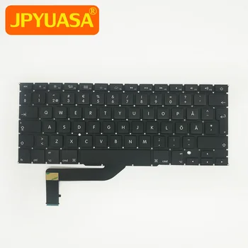 

New A1398 Swedish Sweden Keyboard For MacBook Retina Pro 15" A1398 Laptop Sweden Keyboards Replacement 2012-2015
