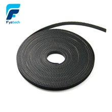 5m lot GT2 6mm open timing belt width 6mm GT2 belt Rubbr Fiberglass cut to length