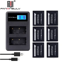 6x NP-W126S NP W126S Battery + USB Charger for Fujifilm Fuji XT3 XA5 XT20 XT2 XH1 XT10 XE3 X100F xpro2 SHIP WITH TRACKING NUMBER