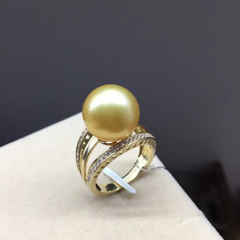 

Eternal wedding Women Gift word 925 Sterling silver real Natural gift Kim 13-14 mm to circle ring