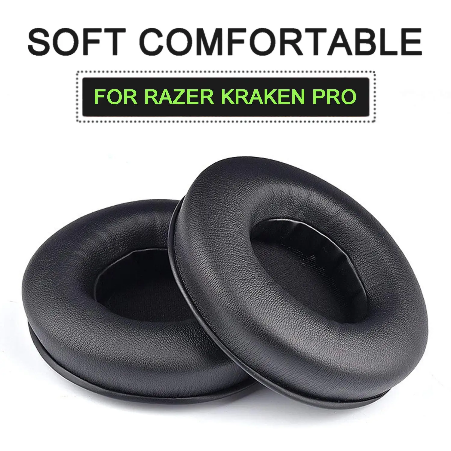 Амбушюры из Протеиновой кожи для Razer Kraken Pro 2015 7 1 USB вкладыши наушников|Аксессуары
