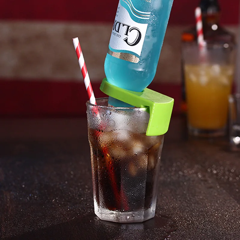 1200pcs/lot ABS Bottle Buckle Beer Cocktail Snap Bar Drink Clips Bottle