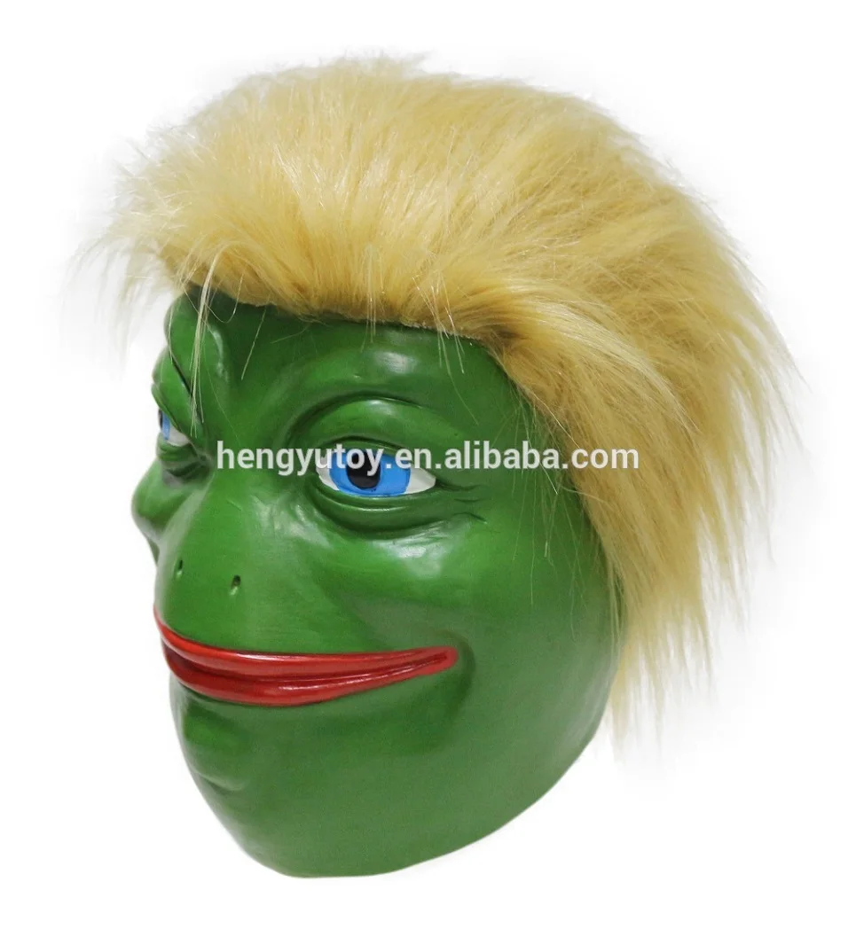 frog trump mask